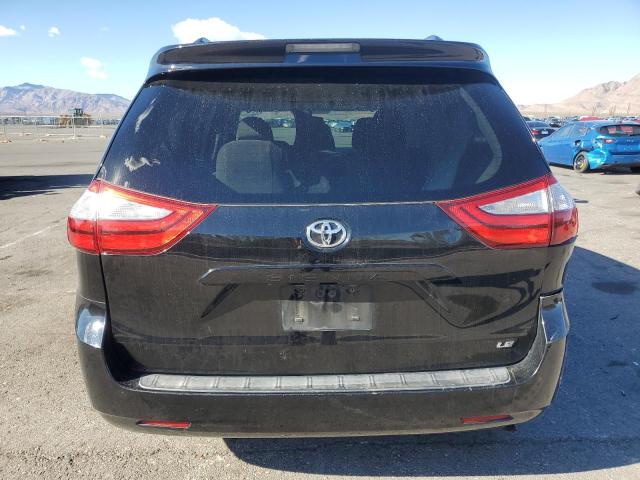 5TDKK3DC7GS710870 - 2016 TOYOTA SIENNA LE BLACK photo 6