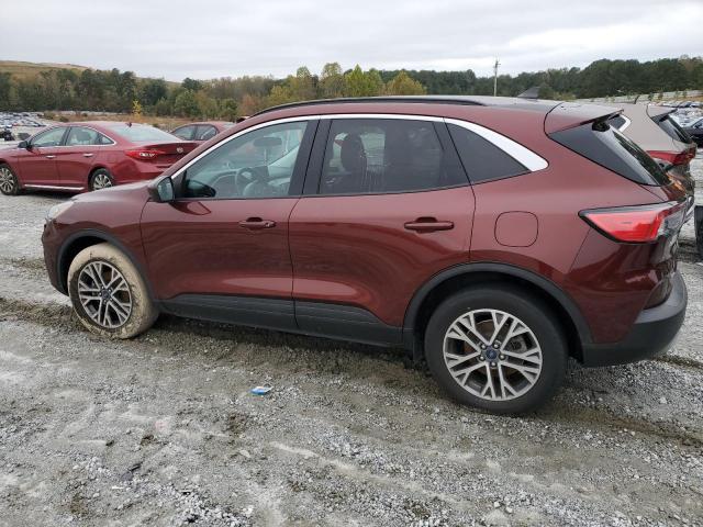 1FMCU9H60MUA65777 - 2021 FORD ESCAPE SEL ბურგუნდია ფოტო 2