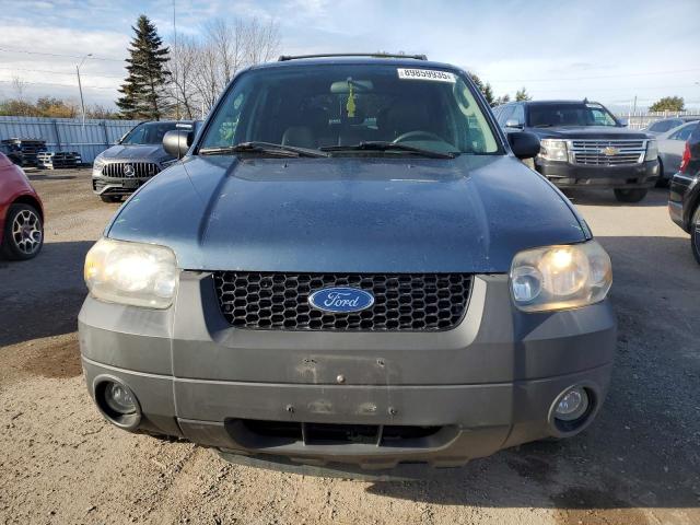 1FMYU03176KA94592 - 2006 FORD ESCAPE XLT BLUE photo 5