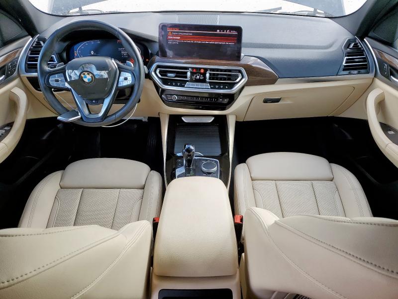 5UX43DP07N9L19290 - 2022 BMW X3 SDRIVE30I BLACK photo 8