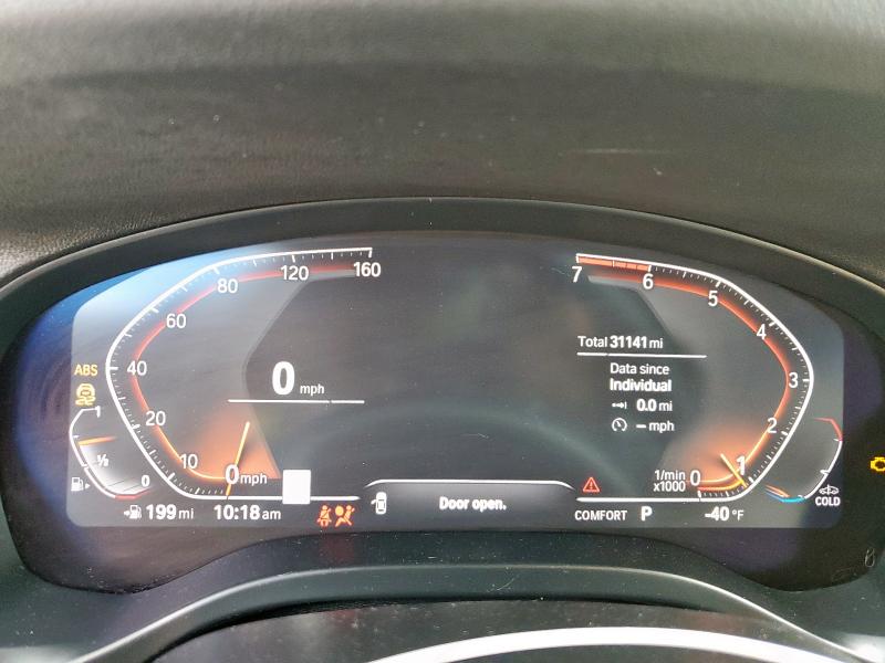 5UX43DP07N9L19290 - 2022 BMW X3 SDRIVE30I BLACK photo 9