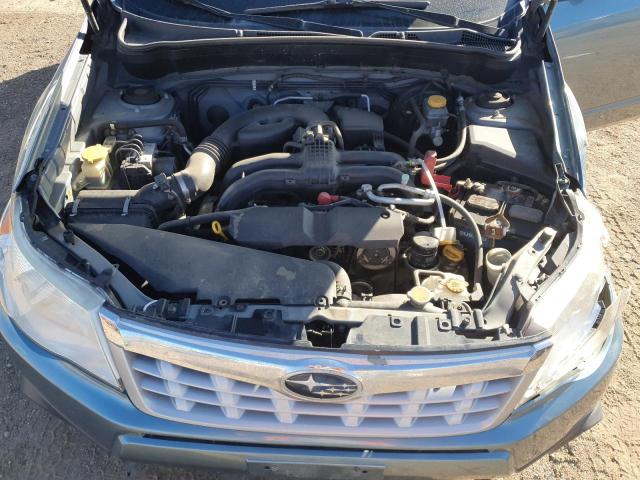 JF2SHABC8BH715127 - 2011 SUBARU FORESTER 2.5X Կանաչ լուսանկար 12