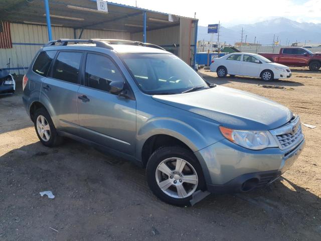 JF2SHABC8BH715127 - 2011 SUBARU FORESTER 2.5X Կանաչ լուսանկար 4