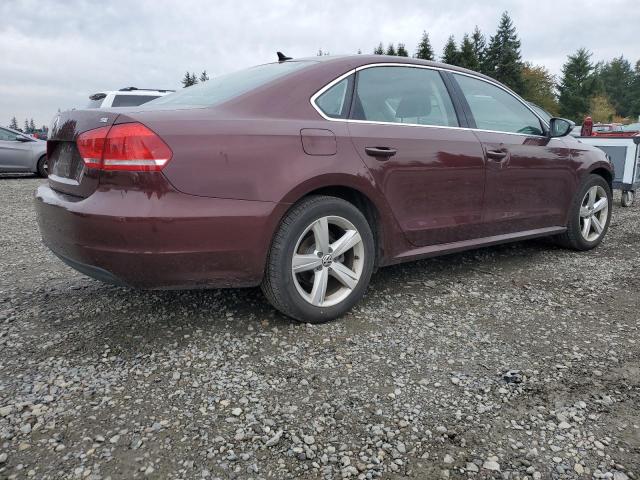 1VWBP7A30CC053299 - 2012 VOLKSWAGEN PASSAT SE წითელი ფოტო 3