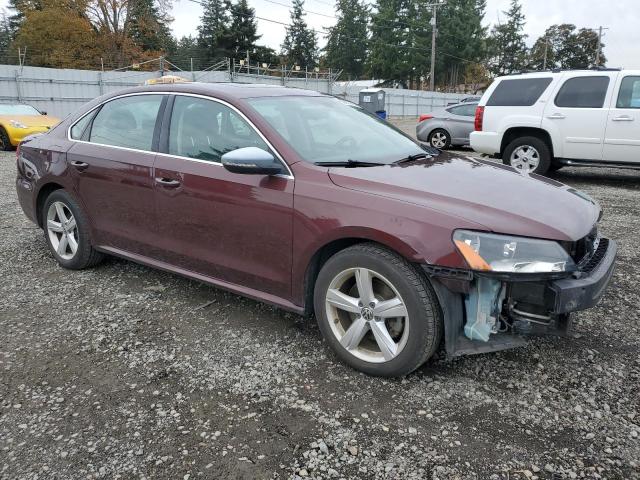 1VWBP7A30CC053299 - 2012 VOLKSWAGEN PASSAT SE წითელი ფოტო 4