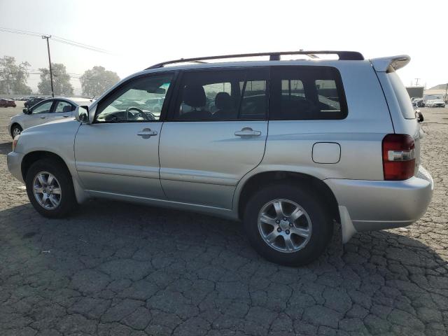 JTEDP21A940021883 - 2004 TOYOTA HIGHLANDER BASE Argent photo 2