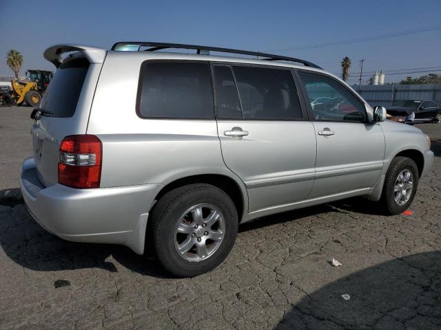 JTEDP21A940021883 - 2004 TOYOTA HIGHLANDER BASE Argent photo 3