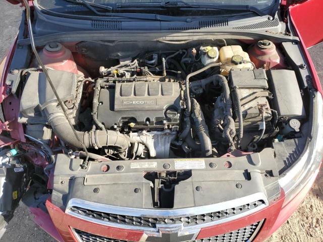 1G1PJ5SC1C7390790 - 2012 CHEVROLET CRUZE ECO Қызыл фото 11