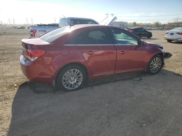 1G1PJ5SC1C7390790 - 2012 CHEVROLET CRUZE ECO Қызыл фото 3