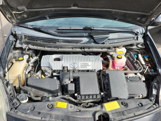 JTDKN3DU6D0352384 - 2013 TOYOTA PRIUS BLACK photo 11