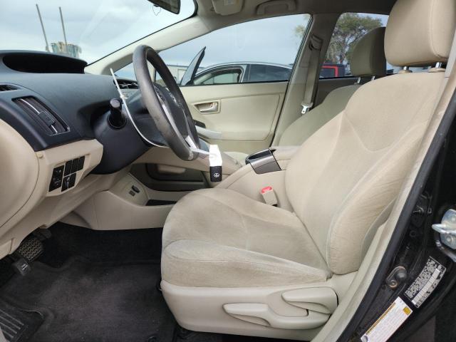 JTDKN3DU6D0352384 - 2013 TOYOTA PRIUS BLACK photo 7