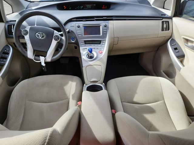 JTDKN3DU6D0352384 - 2013 TOYOTA PRIUS BLACK photo 8