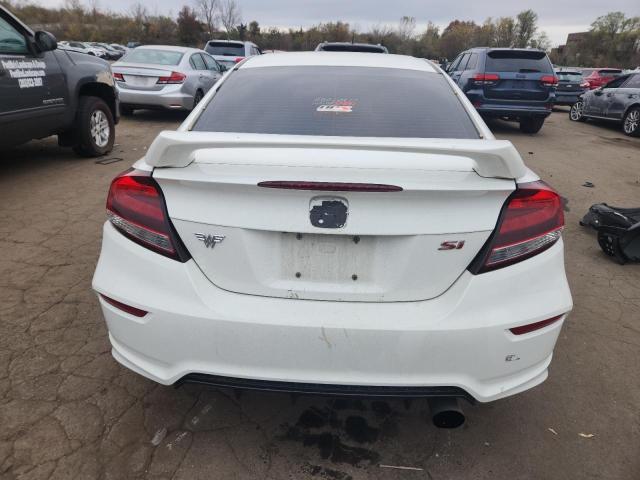 2HGFG4A58FH700782 - 2015 HONDA CIVIC SI WHITE photo 6