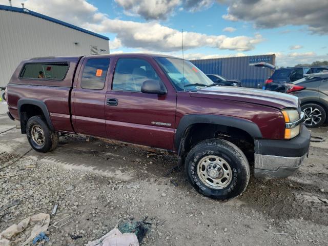 1GCHK29U83E145731 - 2003 CHEVROLET SILVERADO K2500 HEAVY DUTY BURGUNDY photo 4