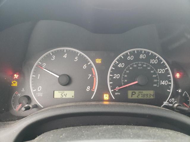 2T1BU4EE0BC606402 - 2011 TOYOTA COROLLA BASE Qırmızı foto 9