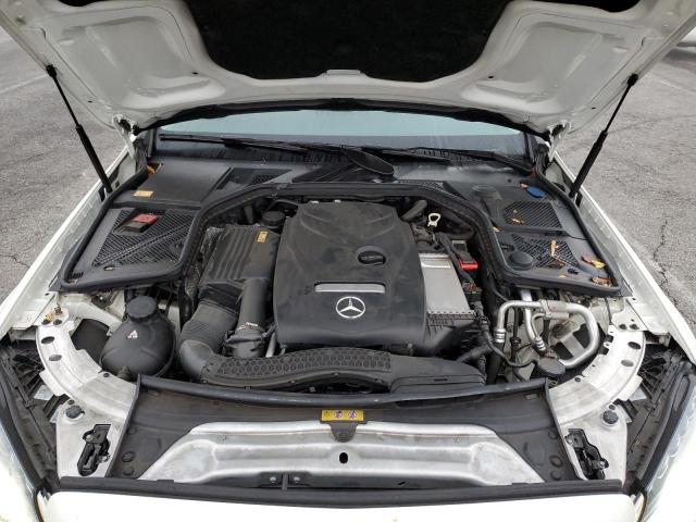 55SWF4KB2FU013713 - 2015 MERCEDES-BENZ C 300 4MATIC WHITE photo 11
