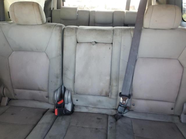 5FNYF3H44BB037521 - 2011 HONDA PILOT EX SILVER photo 10