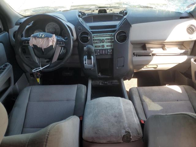 5FNYF3H44BB037521 - 2011 HONDA PILOT EX SILVER photo 8