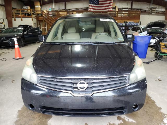 5N1BV28U28N112984 - 2008 NISSAN QUEST S BLACK photo 5
