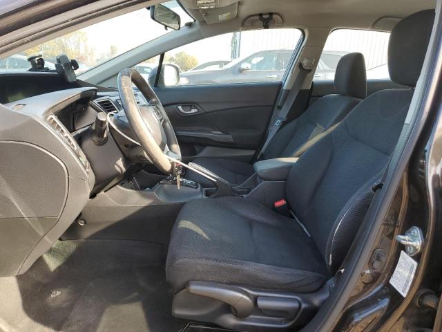 2HGFB2F57DH586833 - 2013 HONDA CIVIC LX Qəhvəyi foto 7