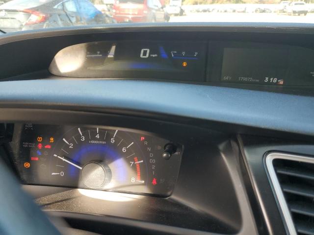 2HGFB2F57DH586833 - 2013 HONDA CIVIC LX Qəhvəyi foto 9