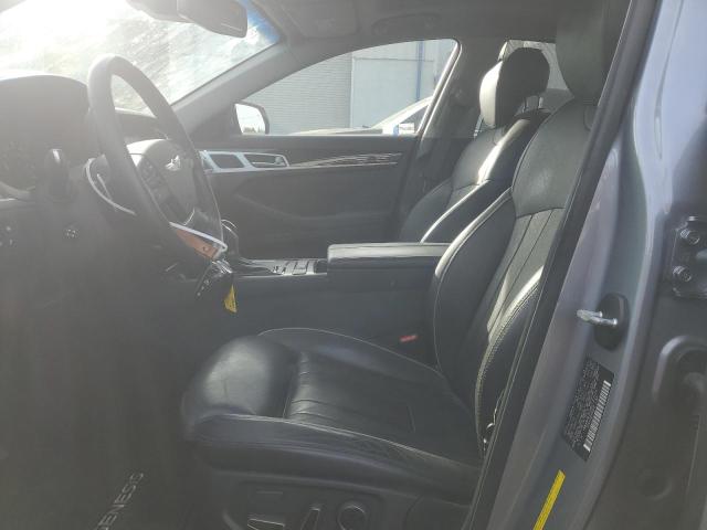 KMHGN4JE3GU133514 - 2016 HYUNDAI GENESIS 3.8L GRAY photo 7