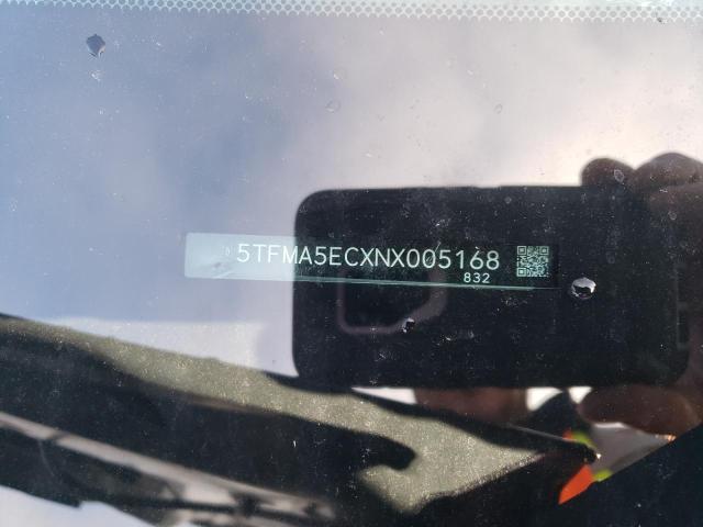 5TFMA5ECXNX005168 - 2022 TOYOTA TUNDRA CREWMAX PLATINUM Braun Foto 12