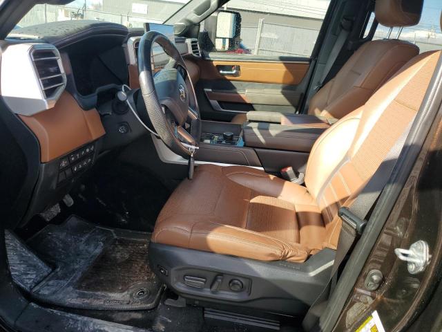5TFMA5ECXNX005168 - 2022 TOYOTA TUNDRA CREWMAX PLATINUM Braun Foto 7