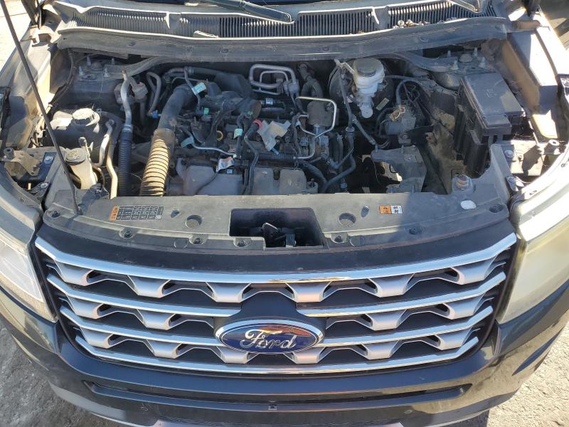 1FM5K7FH2GGD29110 - 2016 FORD EXPLORER LIMITED GRAY photo 12