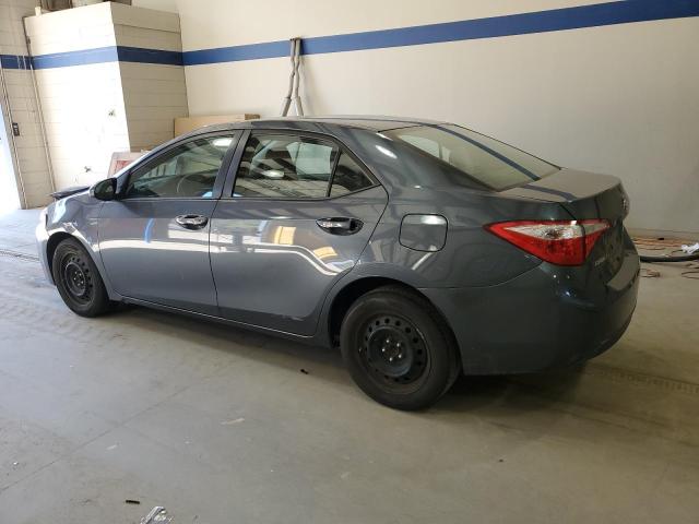2T1BURHE4EC037518 - 2014 TOYOTA COROLLA L GRAY photo 2