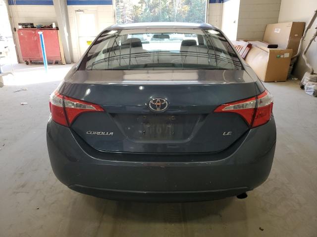 2T1BURHE4EC037518 - 2014 TOYOTA COROLLA L GRAY photo 6