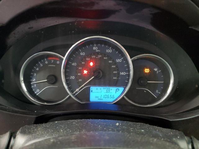 2T1BURHE4EC037518 - 2014 TOYOTA COROLLA L GRAY photo 9