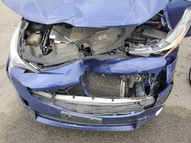 JTDKBRFU9G3500331 - 2016 TOYOTA PRIUS 蓝色 照片 11