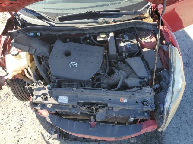 JM1BL1H63A1141977 - 2010 MAZDA 3 S RED photo 11