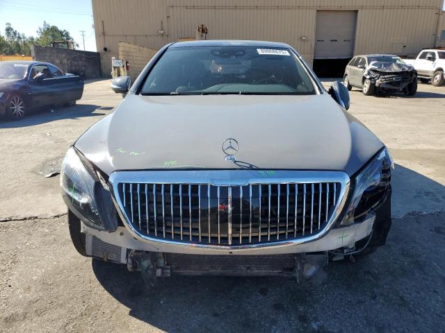 WDDUG8FB6FA180792 - 2015 MERCEDES-BENZ S 550 4MATIC GRAY photo 5