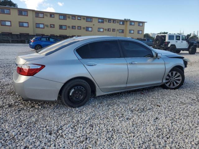 1HGCR2F84EA227044 - 2014 HONDA ACCORD EXL GRAY photo 3