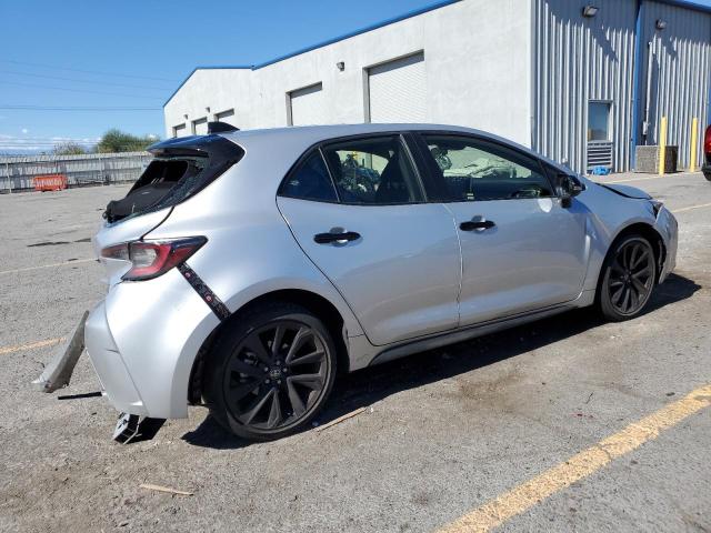 JTND4MBE6M3117202 - 2021 TOYOTA COROLLA SE SILVER photo 3