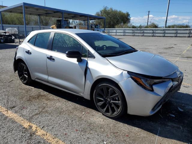 JTND4MBE6M3117202 - 2021 TOYOTA COROLLA SE SILVER photo 4