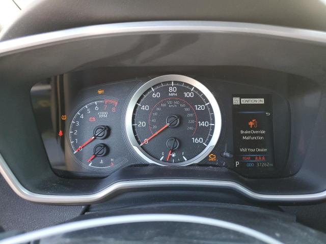 JTND4MBE6M3117202 - 2021 TOYOTA COROLLA SE SILVER photo 9