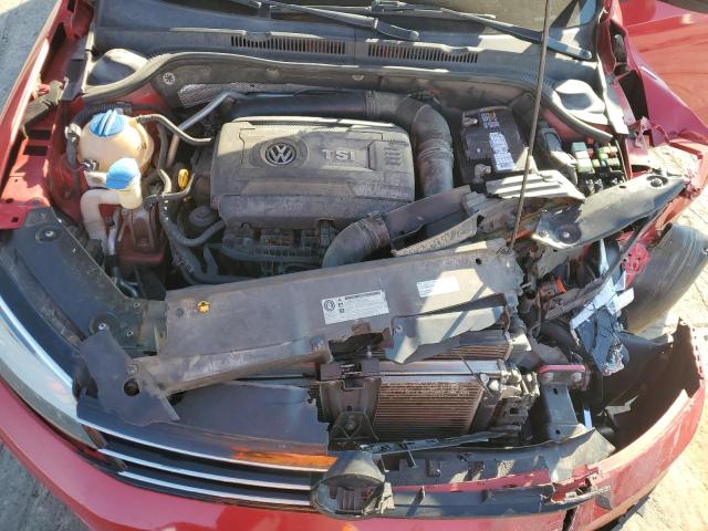 3VWD17AJ3FM232027 - 2015 VOLKSWAGEN JETTA SE RED photo 11