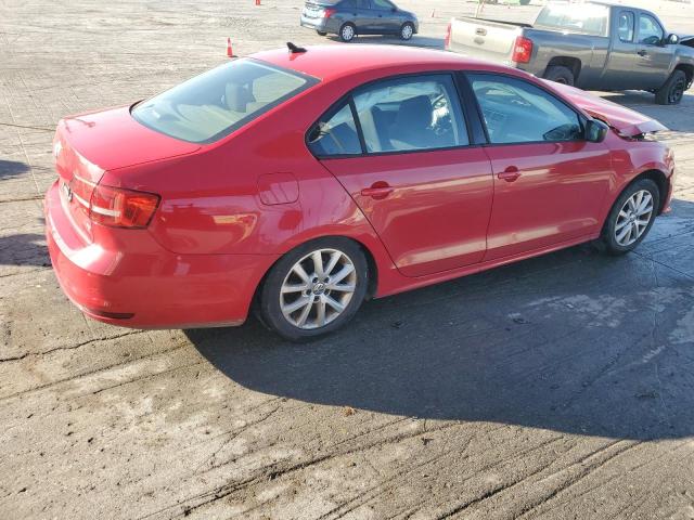 3VWD17AJ3FM232027 - 2015 VOLKSWAGEN JETTA SE RED photo 3