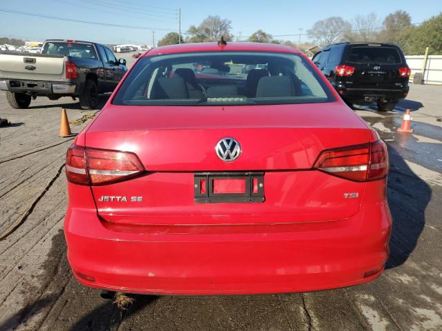 3VWD17AJ3FM232027 - 2015 VOLKSWAGEN JETTA SE RED photo 6
