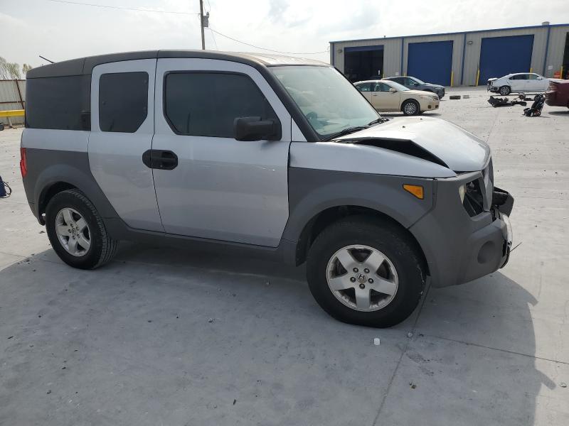 5J6YH28533L043204 - 2003 HONDA ELEMENT EX فضي صورة 4