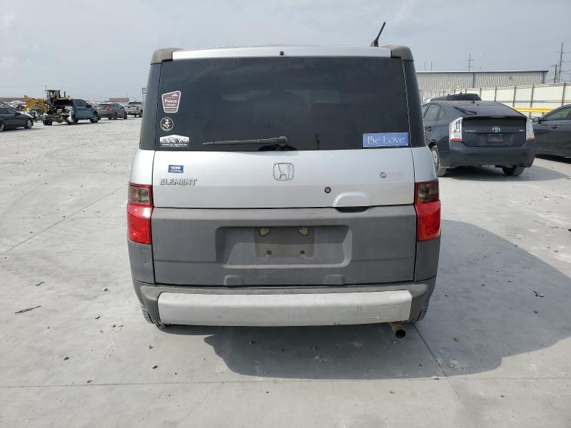 5J6YH28533L043204 - 2003 HONDA ELEMENT EX فضي صورة 6