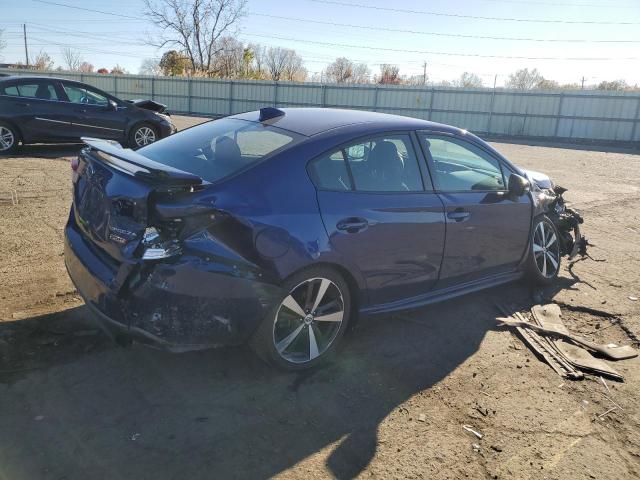 4S3GKAM64J3600338 - 2018 SUBARU IMPREZA SPORT BLUE photo 3