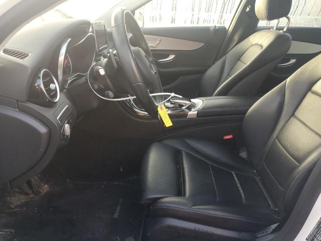55SWF4KB1GU101847 - 2016 MERCEDES-BENZ C 300 4MATIC WHITE photo 7
