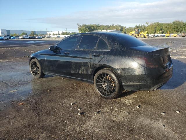 WDDWF4KB7JR404169 - 2018 MERCEDES-BENZ C 300 4MATIC BLACK photo 2