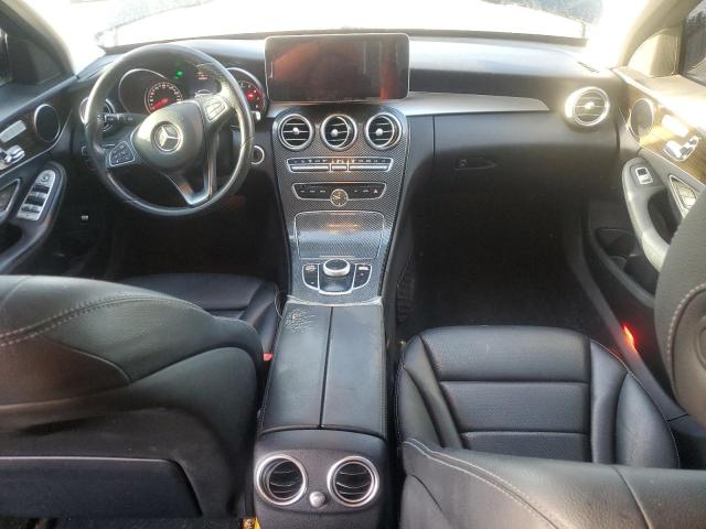 WDDWF4KB7JR404169 - 2018 MERCEDES-BENZ C 300 4MATIC BLACK photo 8