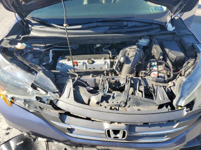 5J6RM4H55EL029125 - 2014 HONDA CR-V EX BLUE photo 12