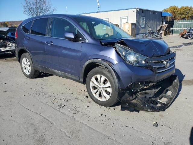 5J6RM4H55EL029125 - 2014 HONDA CR-V EX BLUE photo 4